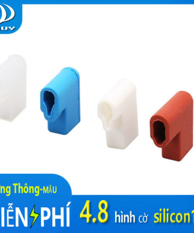 Vỏ bọc đầu cos 4.8, hình cờ , PVC 187