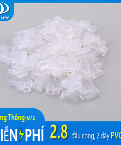 Vỏ bọc đầu cos 2.8, đầu cong, 2 dây