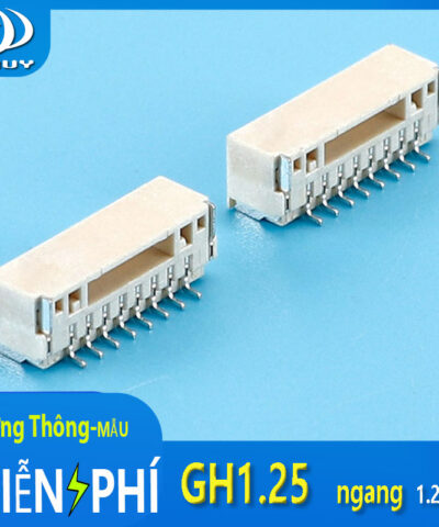 Giắc nhựa GH1.25 cắm ngang