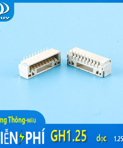 Giắc nhựa GH1.25 cắm dọc