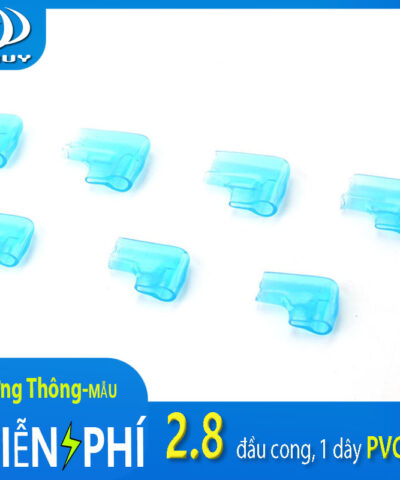 Vỏ bọc đầu cos 2.8, đầu cong, 1 dây