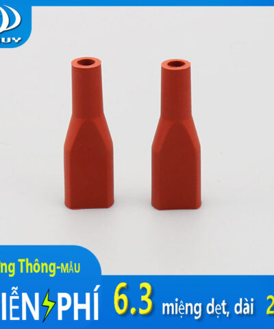 Vỏ bọc đầu cos 6.3 miệng dẹt, dài