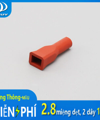 Vỏ bọc đầu cos 2.8, miệng dẹt, 2 dây