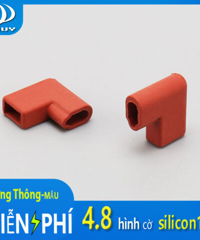 Vỏ bọc đầu cos 4.8, hình cờ , PVC 187