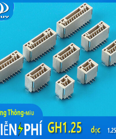 Giắc nhựa GH1.25 cắm dọc