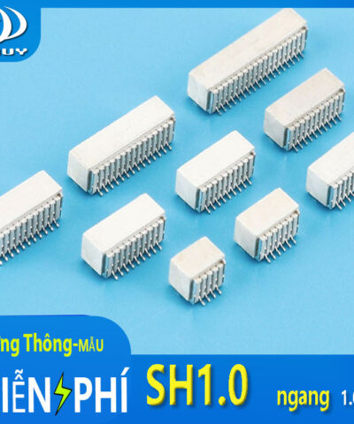 Giắc nhựa SH 1.0 cắm ngang