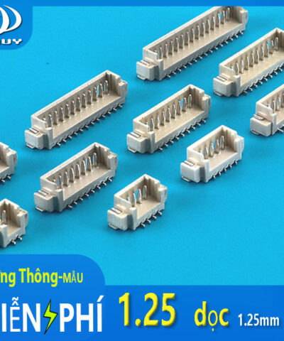 Giắc nhựa 1.25 dọc