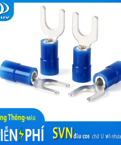 Đầu cos chữ U bọc nylon