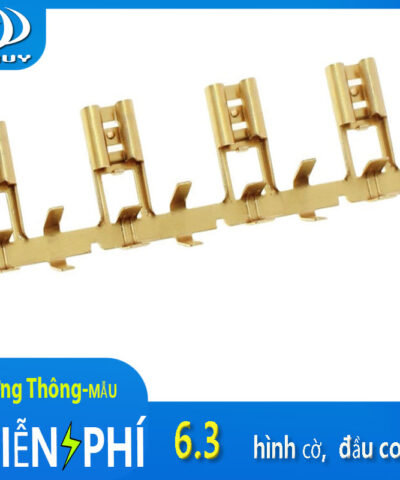 Đầu cos 6.3 hình cờ, chữ L