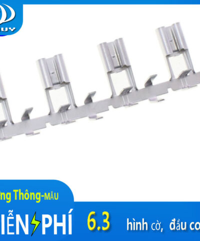 Đầu cos 6.3 hình cờ, chữ L
