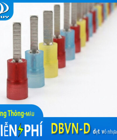 Đầu cos dẹt bọc nylon( có ống đồng)-DBVN