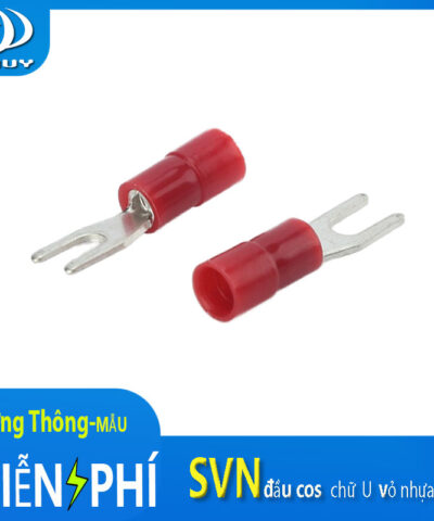 Đầu cos chữ U bọc nylon