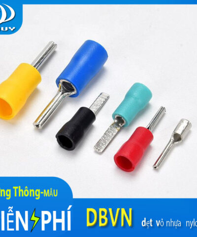 Đầu cos dẹt bọc nylon